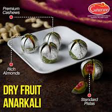 Gaurav Sweets Anarkali Sweets - 500 Gms