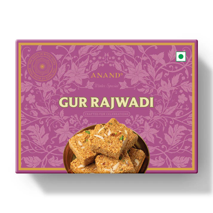 Anand Sweets & Savouries Winter Special Gur Rajwadi | 400 gms