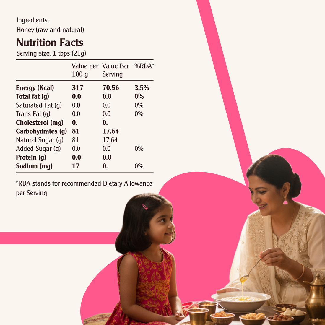 Honey Veda Lychee Orchard Honey - 500 gms