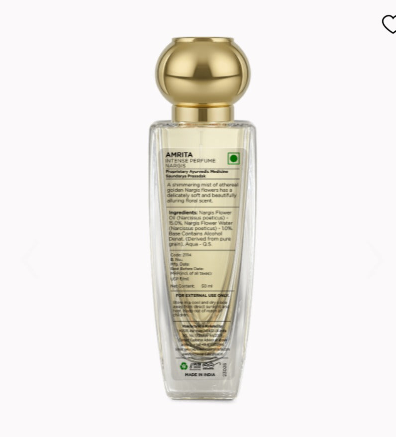 Intense Perfume Amrita - Golden Nargis - 50 ML