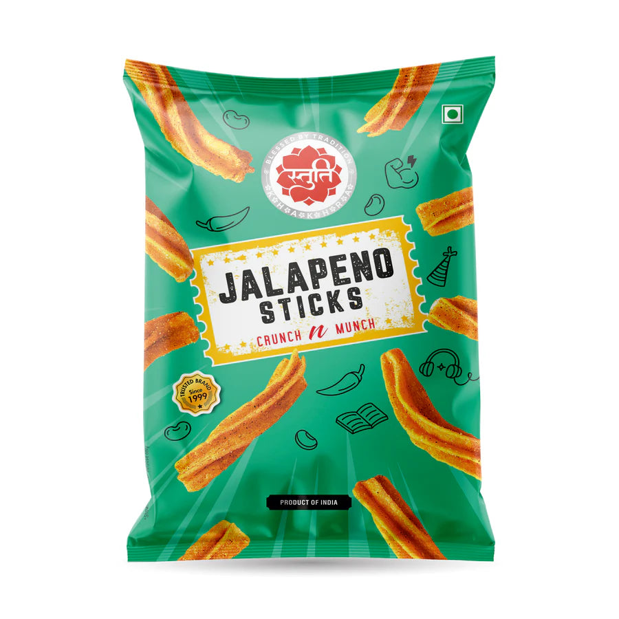 Stuti Jalapeno Soya Sticks | 200 gms