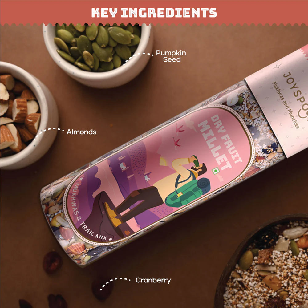Joyspoon Dry Fruit Millet Mukhwas | 200 gms