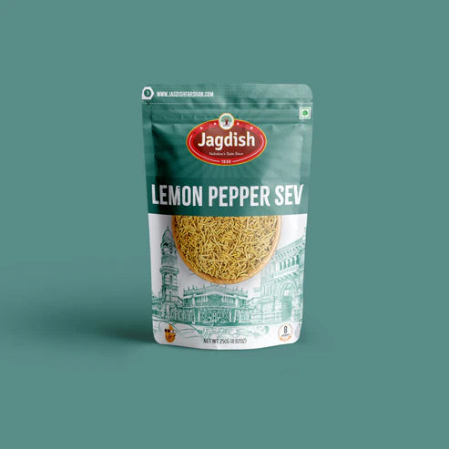 Jagdish Farshan Lemon Pepper Sev - 500 gms