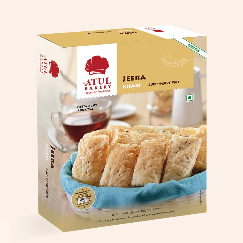 Atul Bakery Jeera Khari | 200 gms