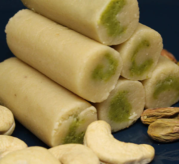 Emerald Mithai Kaju Pista Roll | 500 gms