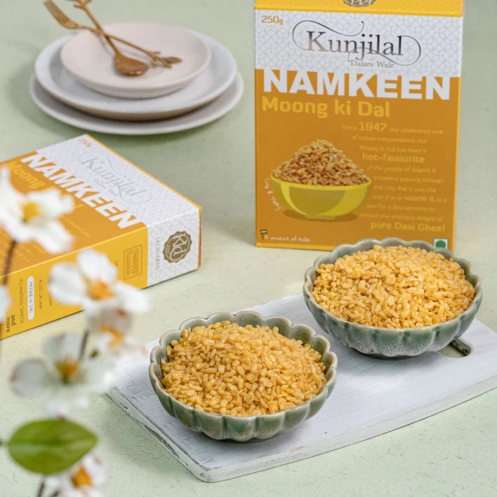 Kunjilal Dalsev Wale Moong Ki Daal - 500 gms| Made in Desi Ghee | No Palm Oil