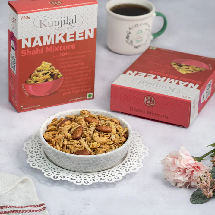 Kunjilal Dalsev Wale Shahi Mixture - 500 gms| Made in Desi Ghee | No Palm Oil