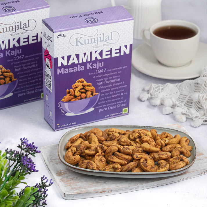 Kunjilal Dalsev Wale Kaju Masala - 500 gms| Made in Desi Ghee | No Palm Oil