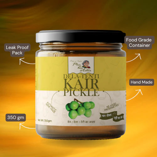 Maa kaa Achar Home Made Ker/Dela/Tenti Pickle - 350 gms