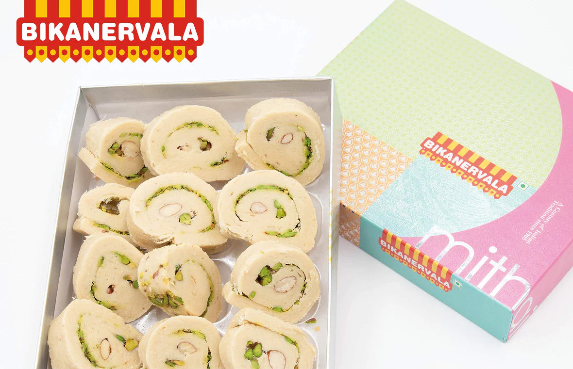 Bikanervala Sweets Kaju Cake | 500 gms