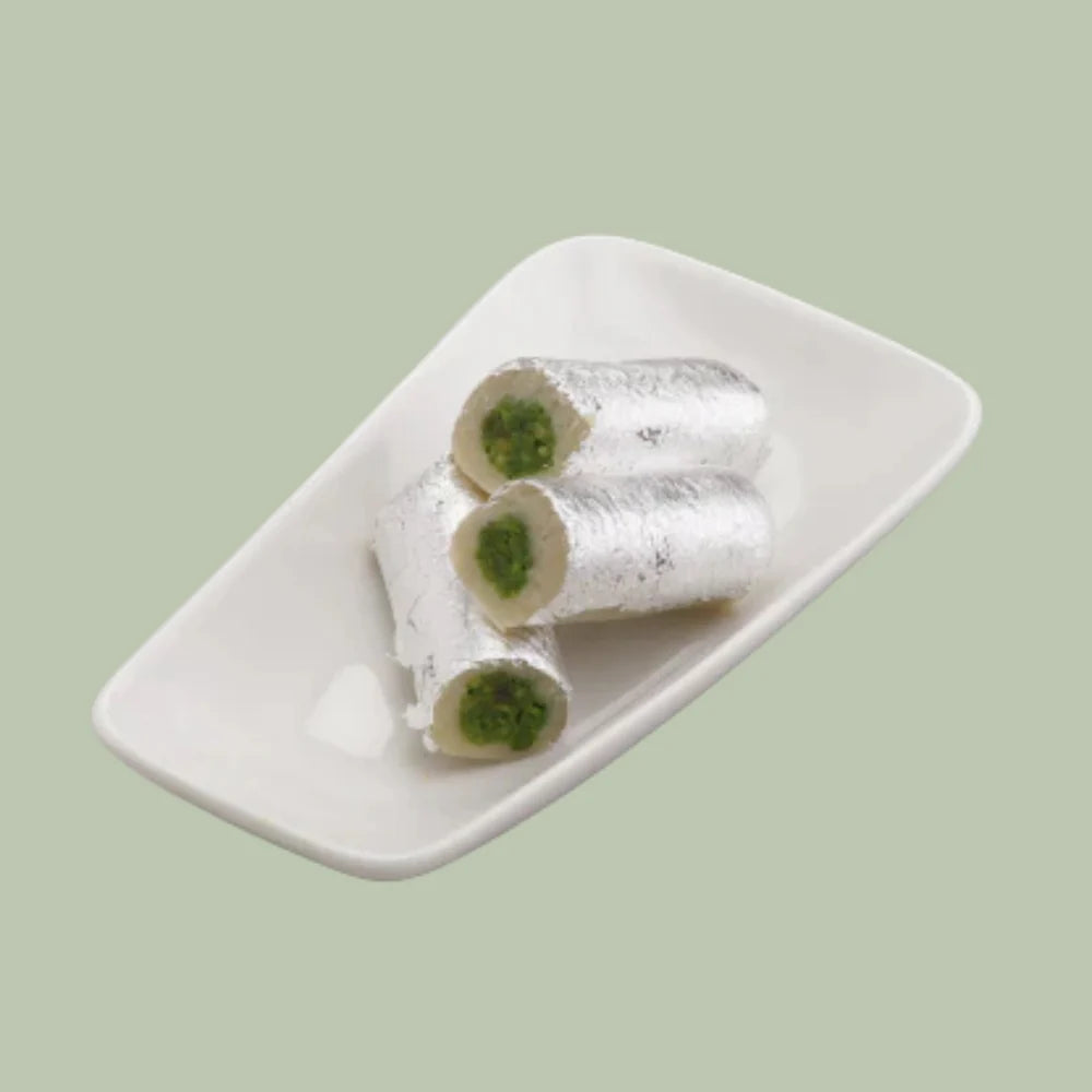 Agra Sweets Banjara Kaju Pista Roll | 500 gms