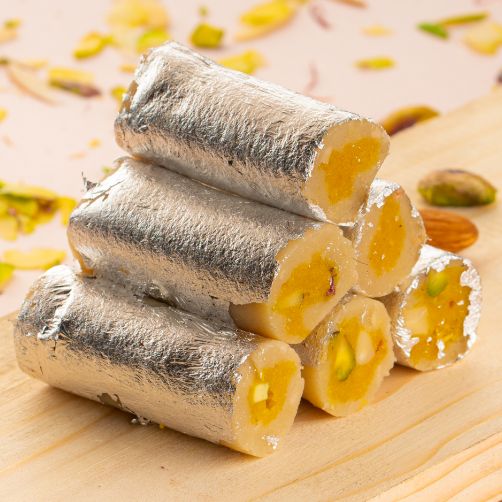 Bharat Sweets Kaju Roll- 500 gms