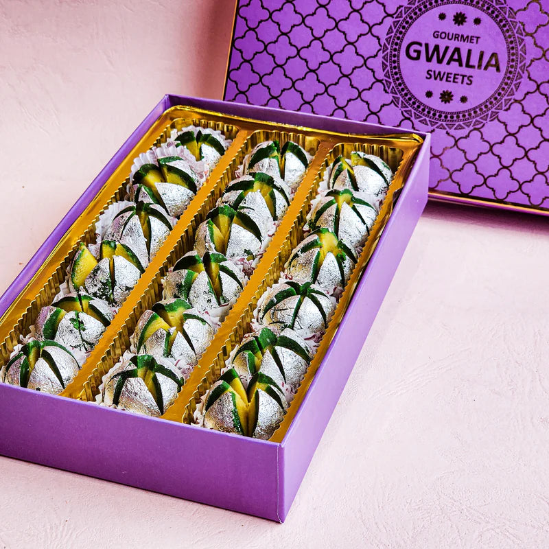 Gwalia Sweets Kamal Bhog 500 gms - India shopping