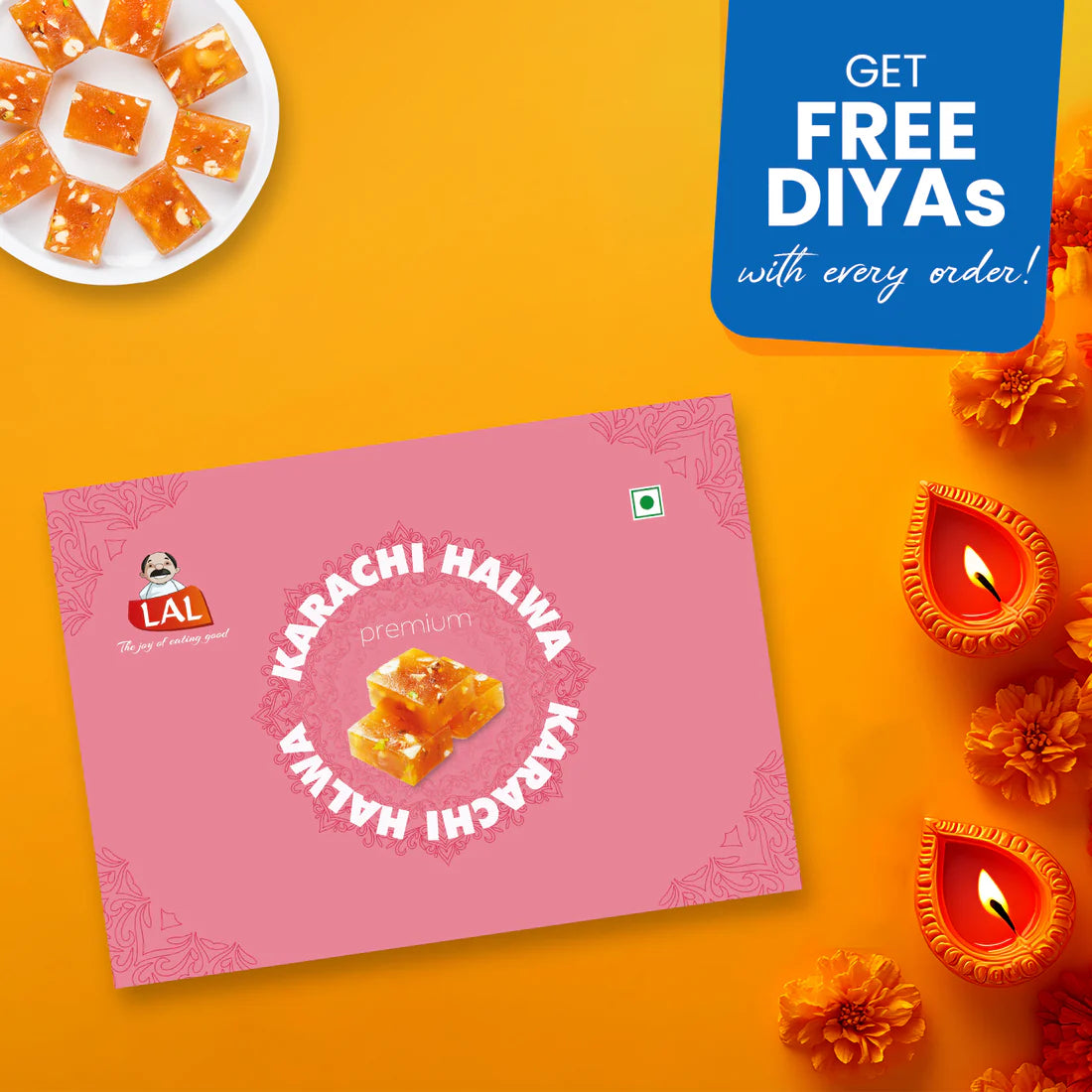 Lal Sweets Karachi Halwa 400 gms - India shopping