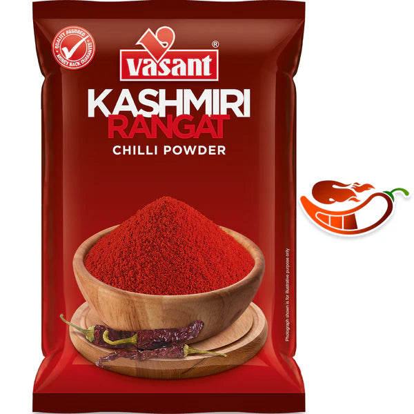 Vasant Masala Kashmiri Rangat Chilli Powder - 500 gms