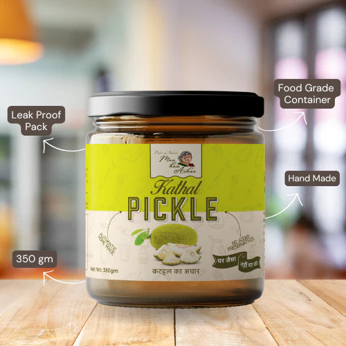Maa kaa Achar Home Made Kathal/Jackfruit Pickle - 350 gms