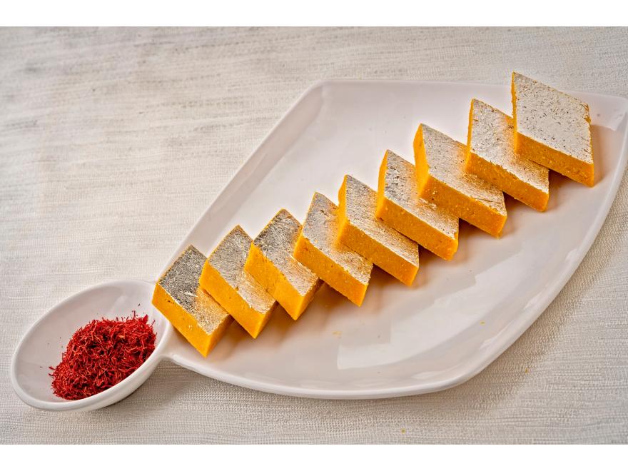 Shah Jamnadas Kesar Kaju Katri - 500 Gms