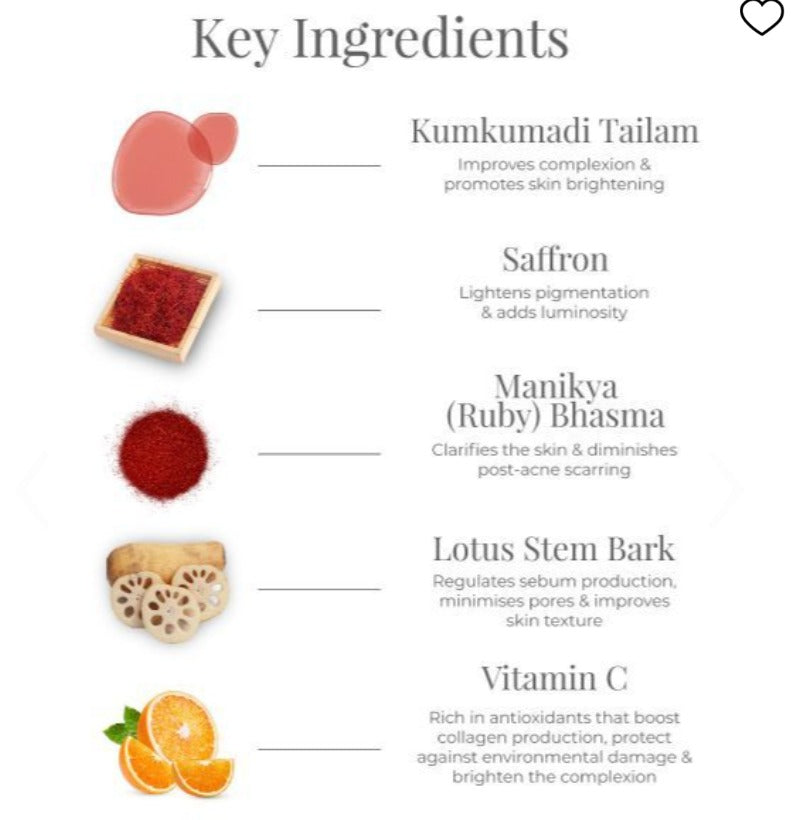 Kumkumadi Night Cream - 30 gms