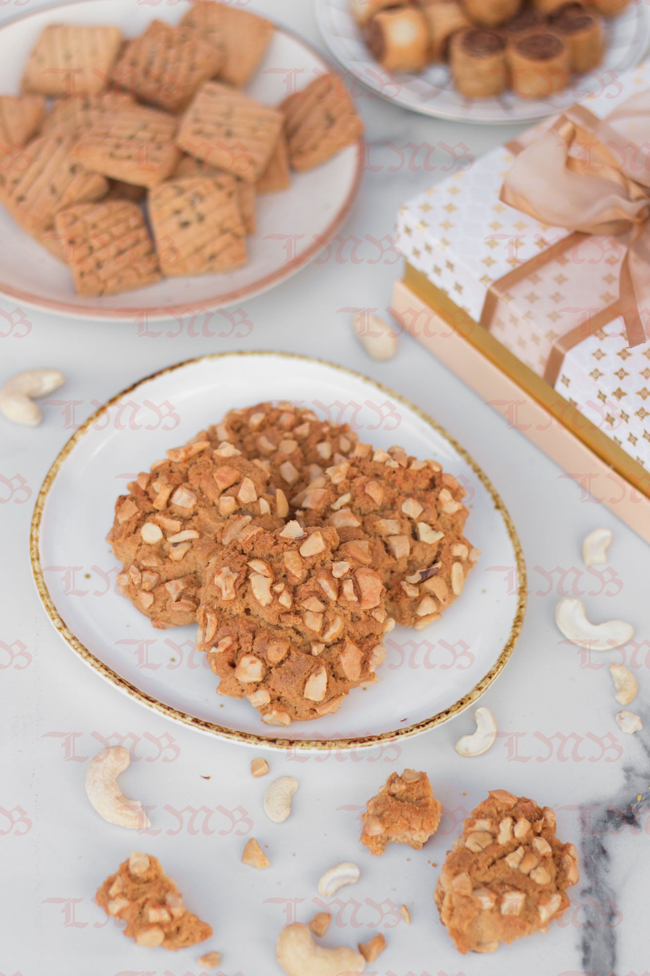 Laxmi Misthan Bhandar Cashew Cookies - 500 gms