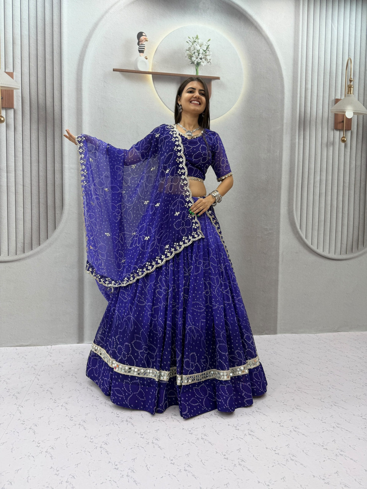 Navratri Lehenga Choli for Women | Ready to Wear Festive Chaniya Choli | Multiple Colours