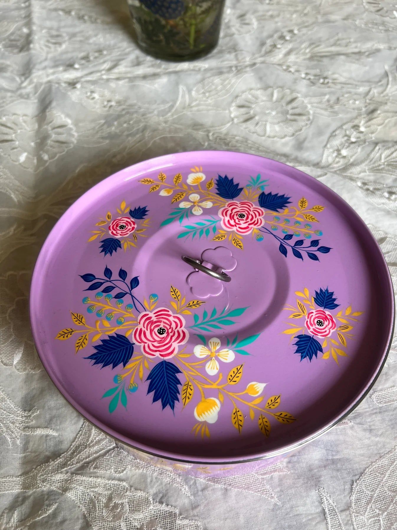 Lavender Mist Masala Box | Stainless Steel