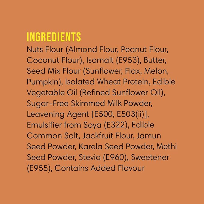 Lo! Foods Keto Almond Cookies (Sugar Free Biscuit, No Maida) | 200 gms