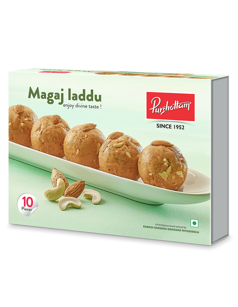Purshottam Sweets Magaj laddu - 500 gms