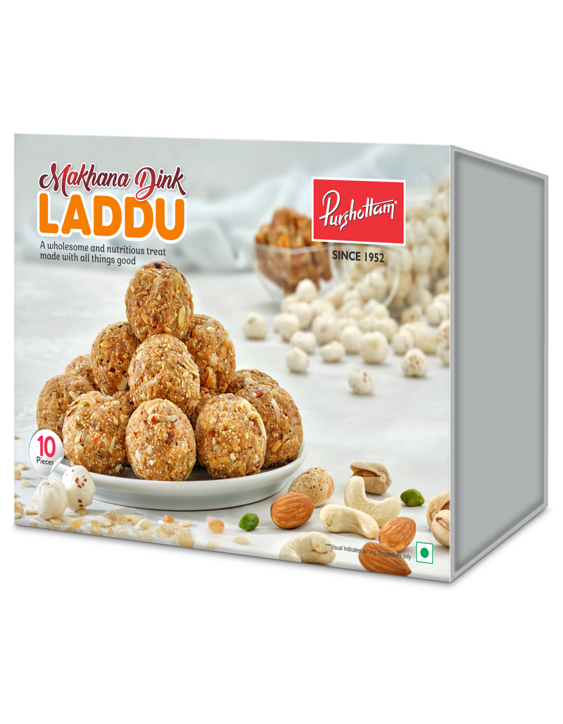 Purshottam Sweets Makhana Laddu - 500 gms