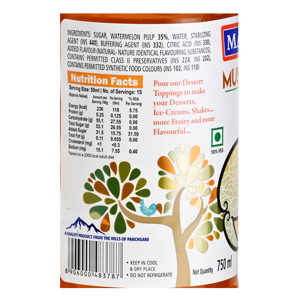 Manama Musk Melon Crush 750 ML