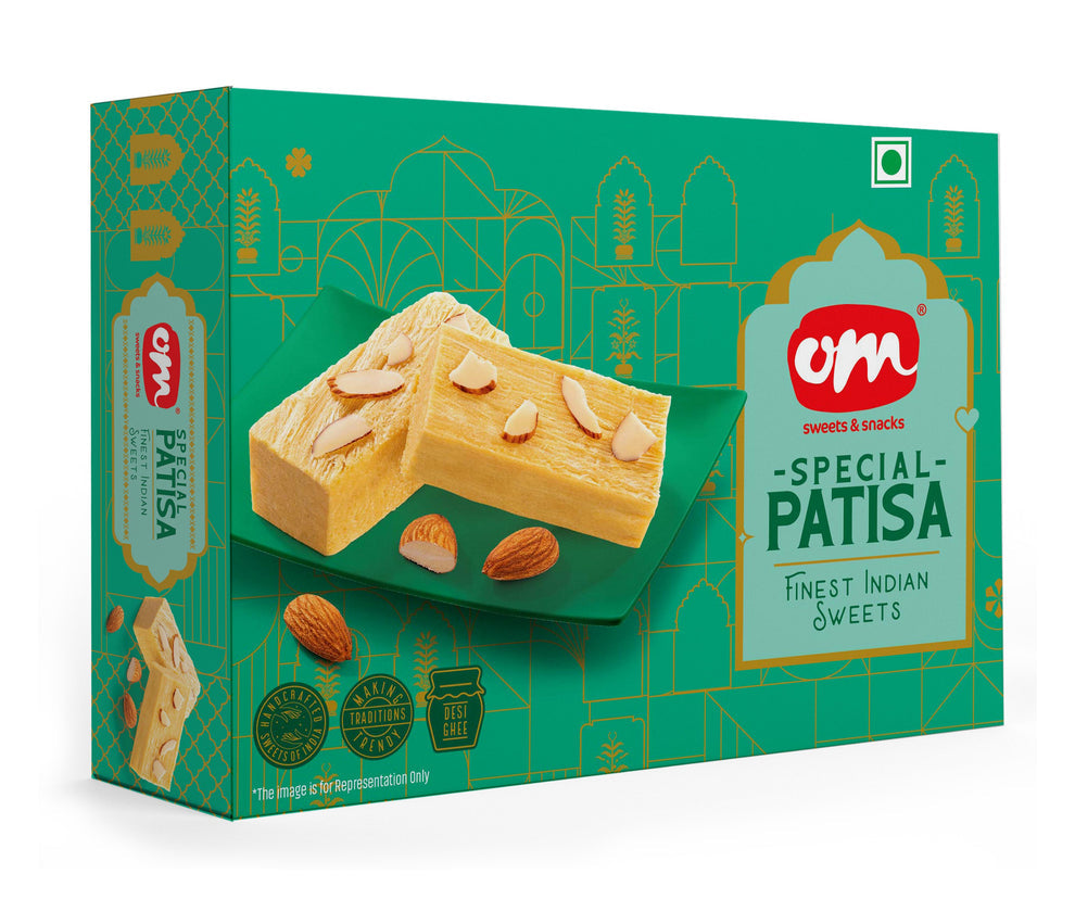 Om Sweets & Snacks special patisa - 400 gms
