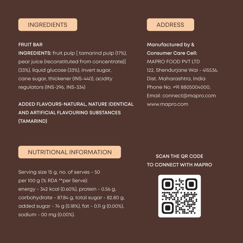 Mapro Falero Fruit Chews-175 gms | Tamarind