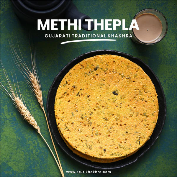 Stuti Wheat Methi Thepla Khakhara | 200 gms