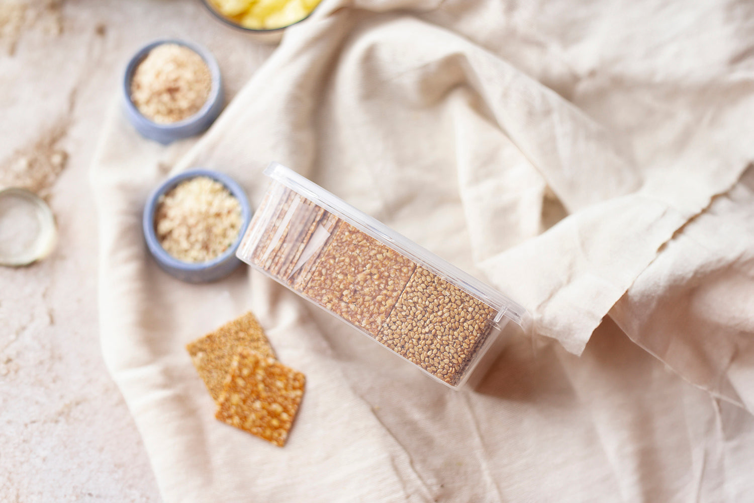 Ashaben Chikkiwala Mix Chikki - Sing & White Til | 500 gms