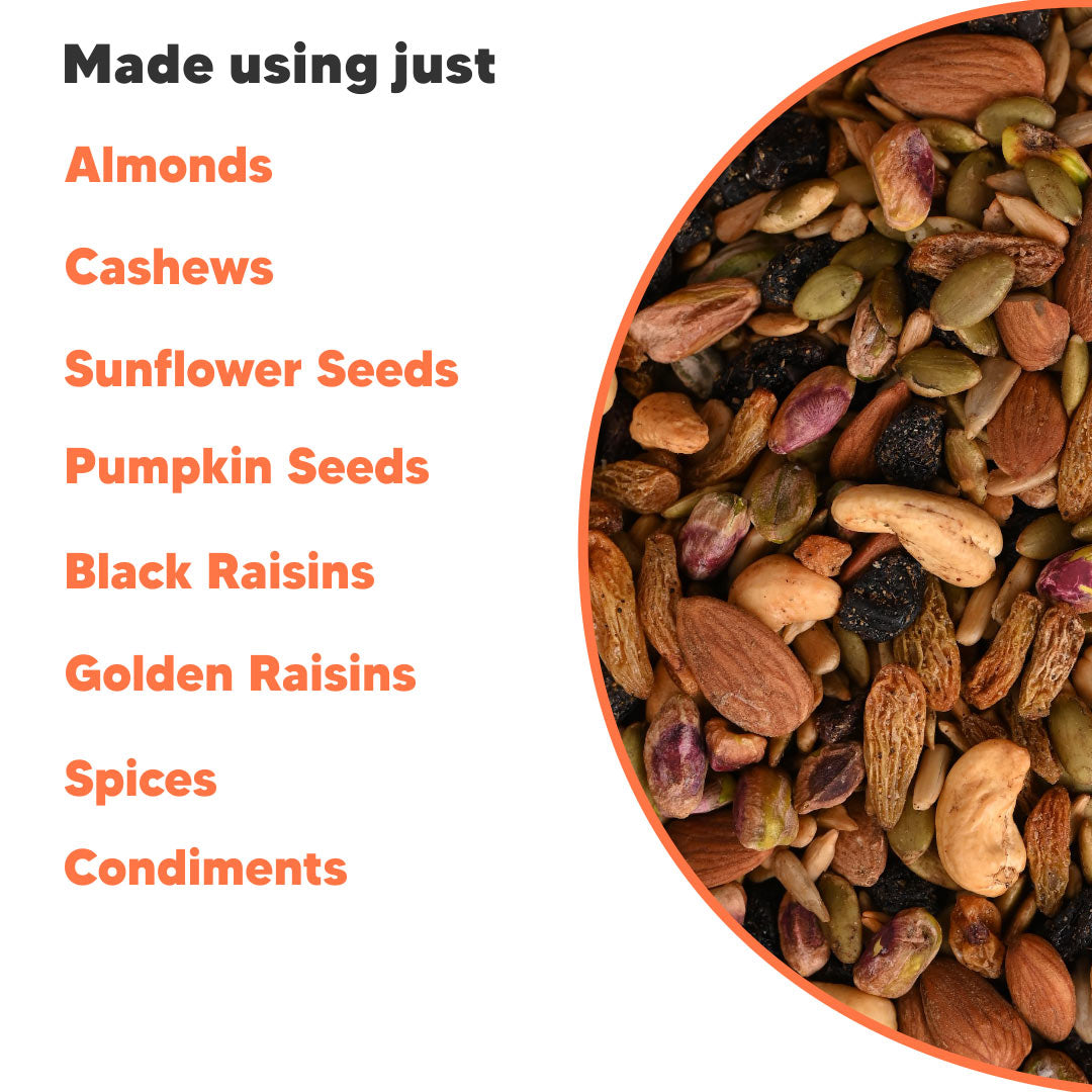 Eat Better Co Better Trail Mix - Nut, Seeds & Raisins - Roasted & Spiced - 200 gms