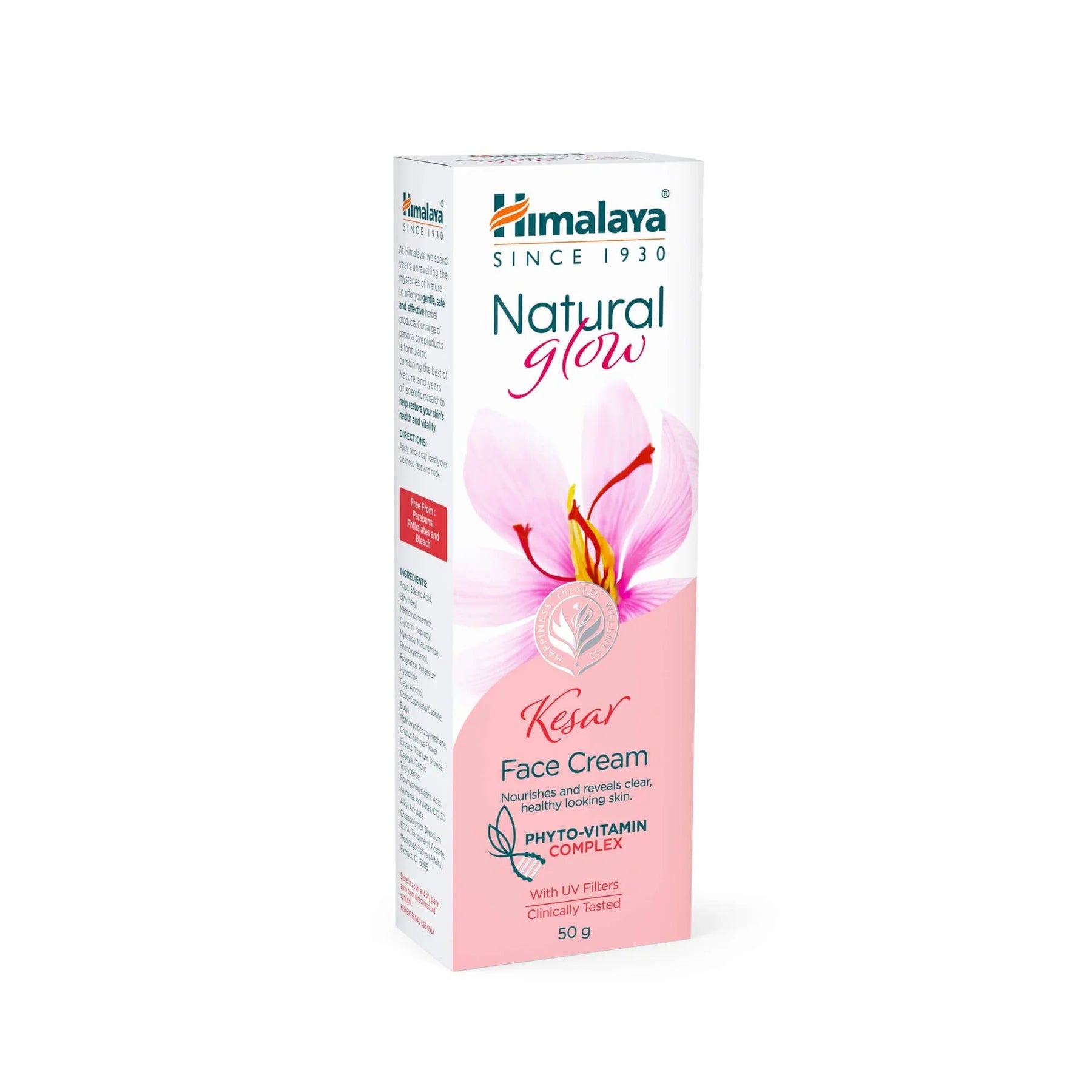 Himalaya Wellness Natural Glow Kesar Face Cream | 50 gms
