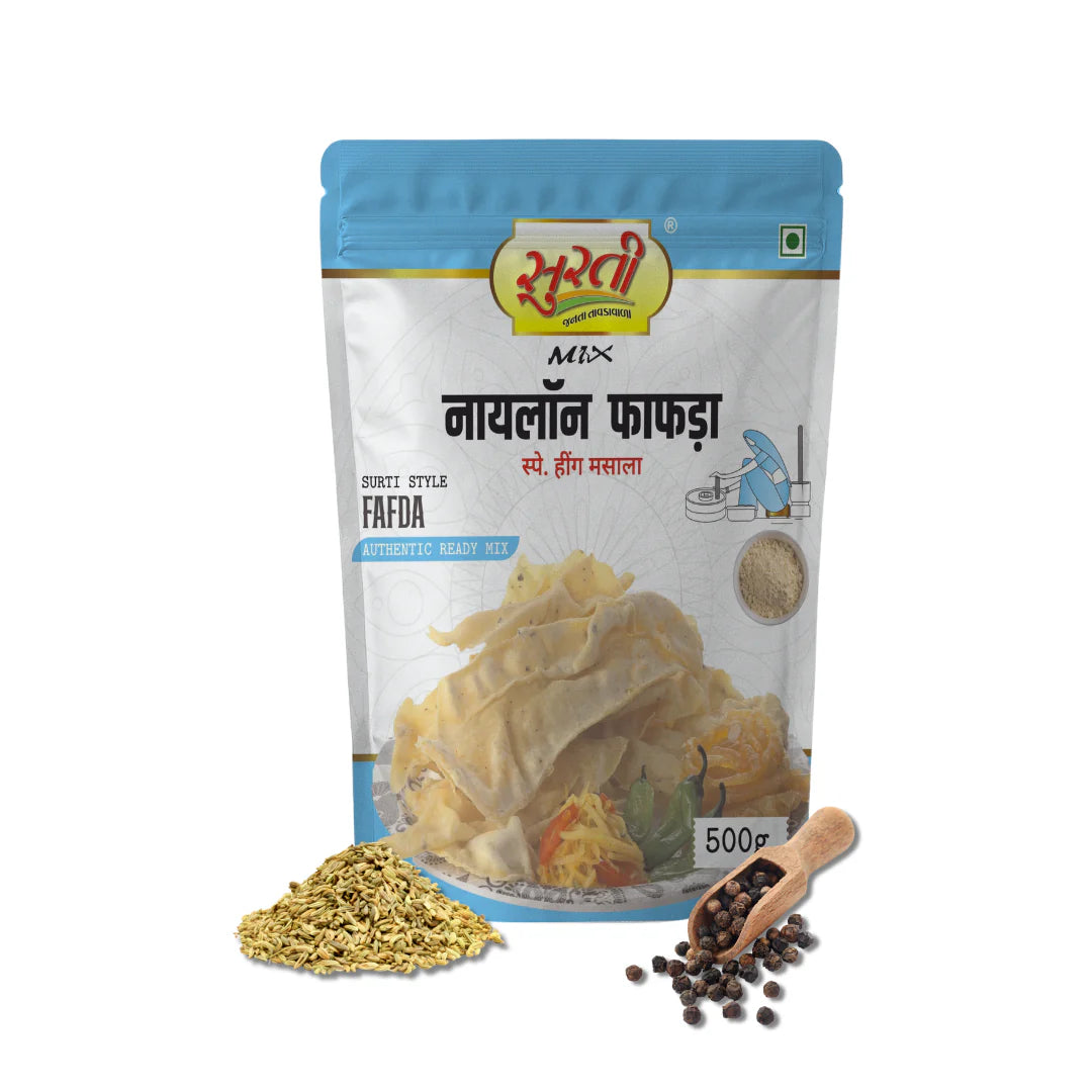 Surtimix Gujarati Nylon Fafda Aata | Ready To Eat 500 gms