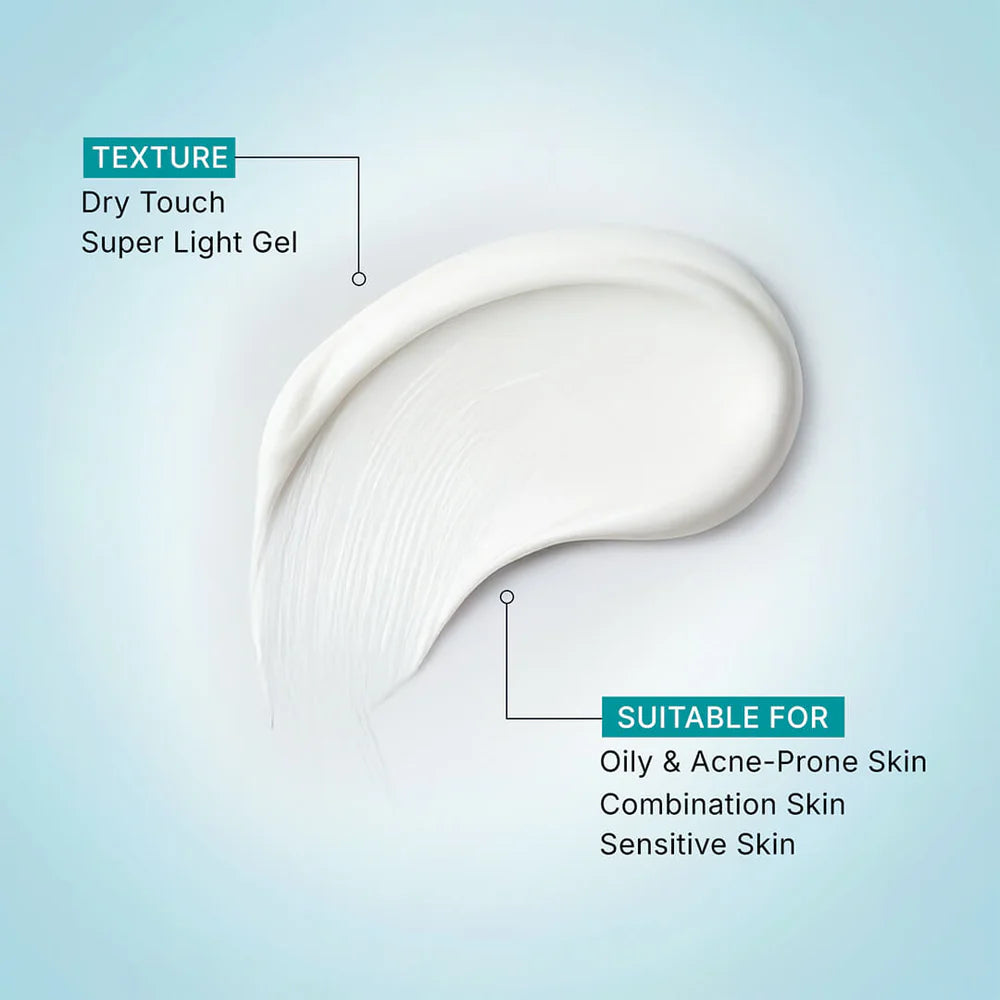 Pilgrim 5% Niacinamide Oil-Free Super Light Gel Sunscreen SPF 50+ PA++++ | 40 ML