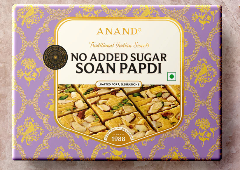 Anand Sweets & Savouries Sugar Free Soan Papdi | 400 gms