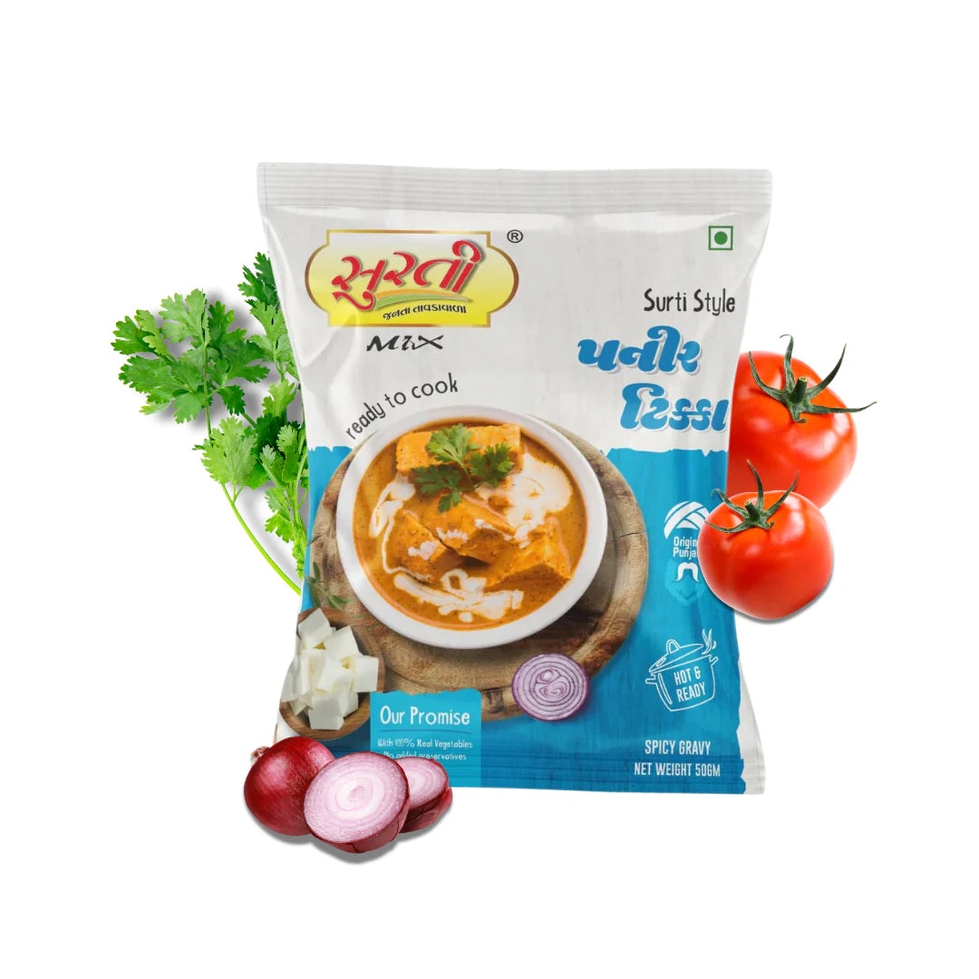 Surtimix Paneer Tikka Punjabi Sabji Gravy Masala | Ready To Eat 160 gms