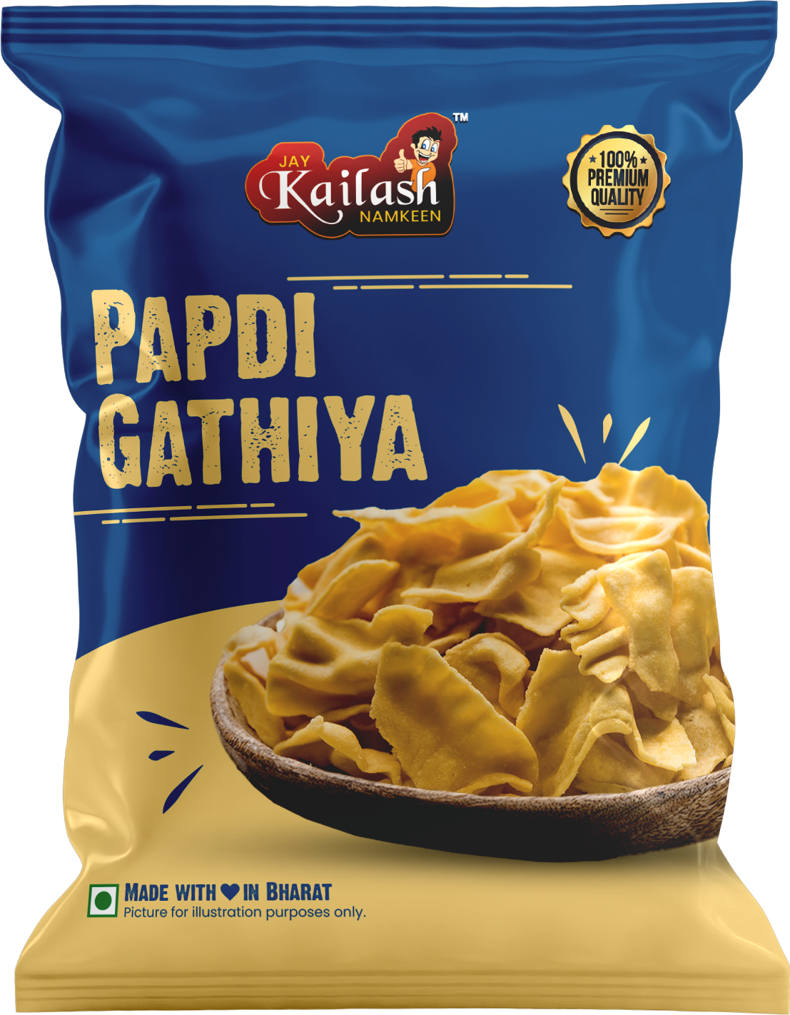 Jay Kailash Namkeen Papdi Gathiya | 500 gms