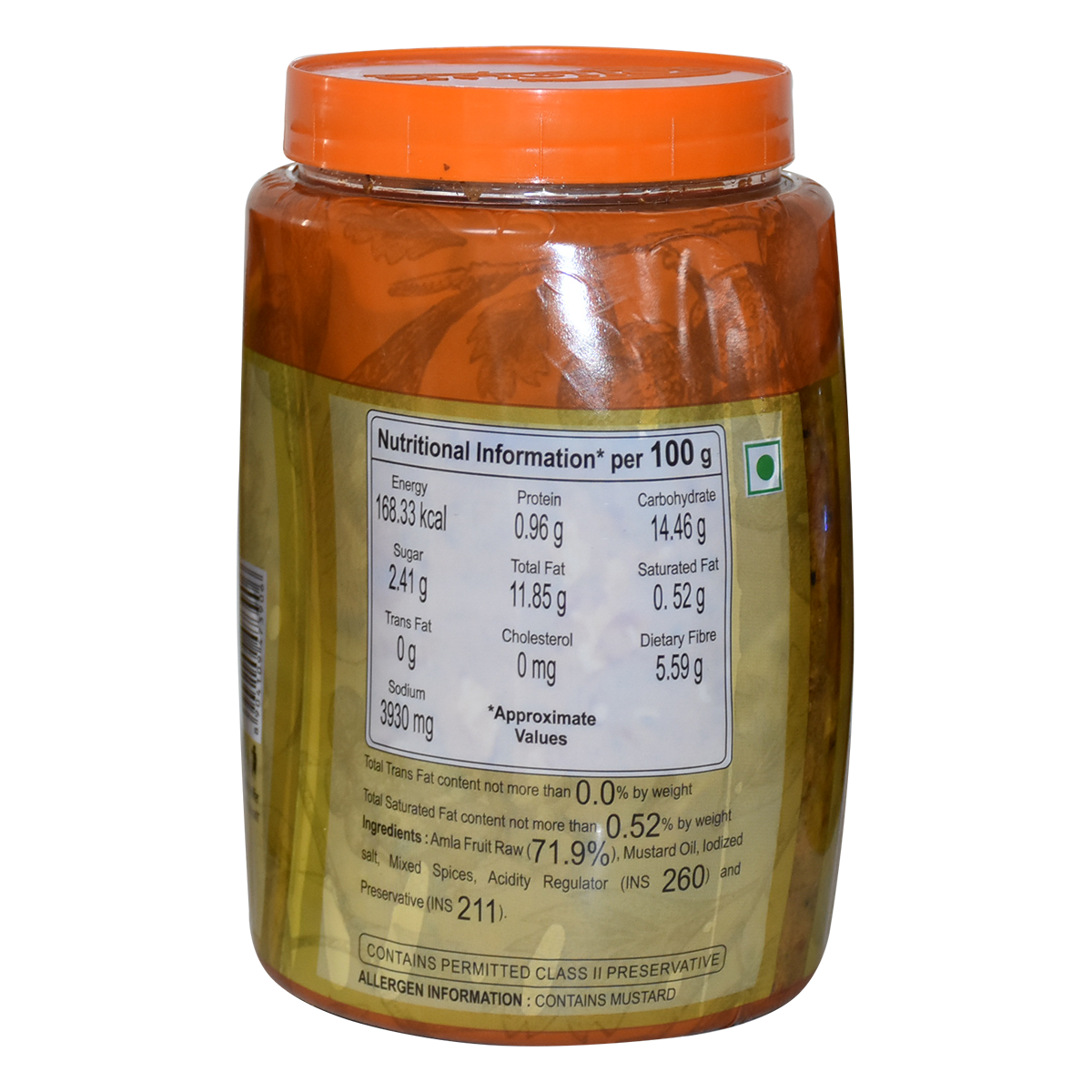 Patanjali Amla Pickle - 500 gms