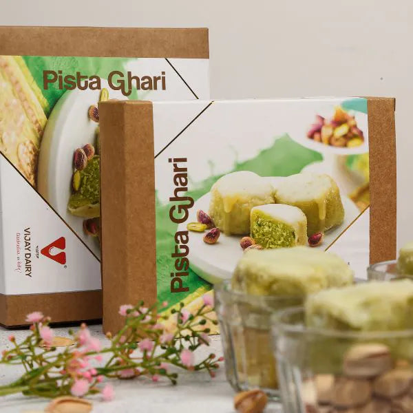 Vijay Dairy Pista Ghari | 500 gms