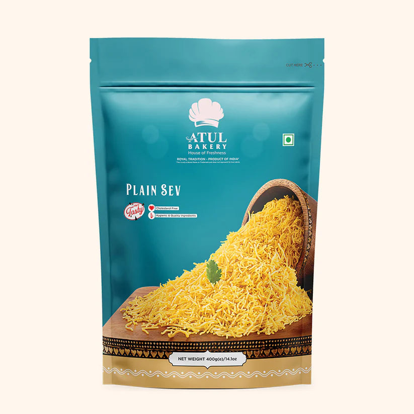 Atul Bakery Plain Sev | 400 gms