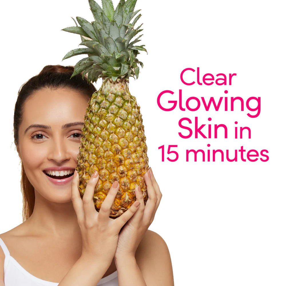 Pond's Vitamin C Brightening Sheet Mask With 100% Natural Pineapple - 25 ml