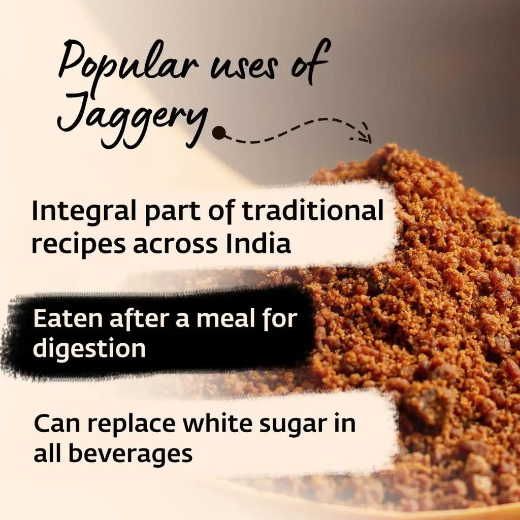 Isha Life Pure and natural Jaggery. Great alternative to white sugar. Chemical free - 1 Kg