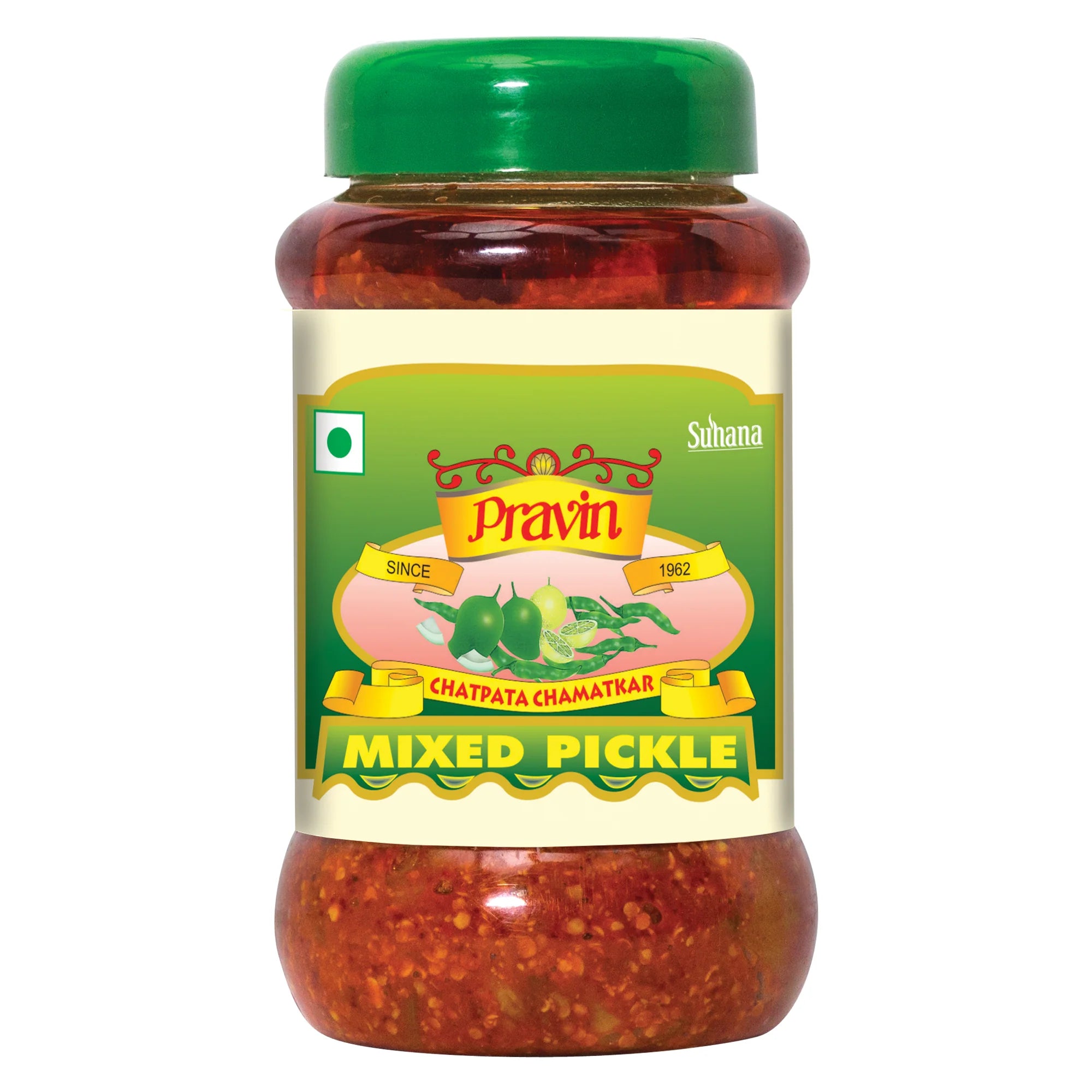 Suhana Masala Pravin Mix Pickle Jar | 500 gms