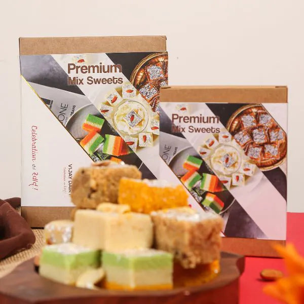 Vijay Dairy Premium Mix Sweets | 500 gms