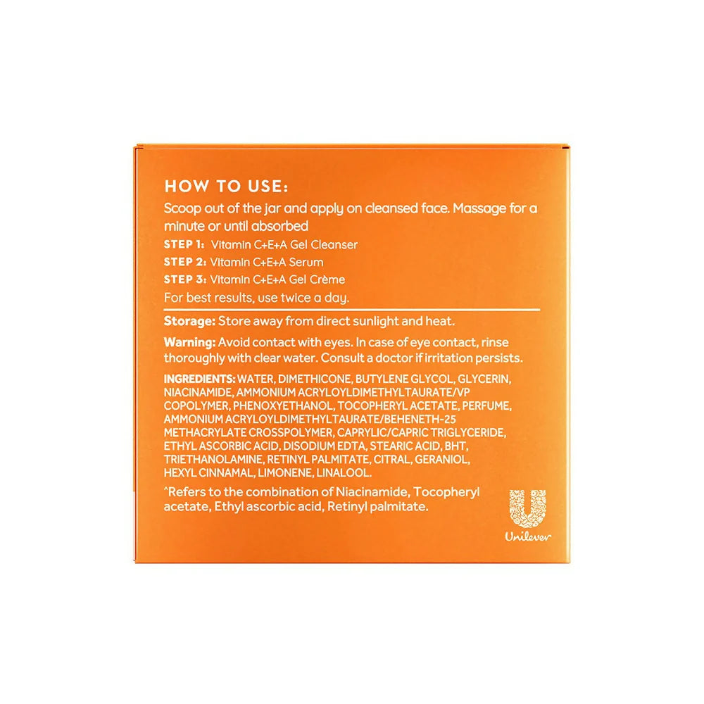 Pond's Bright Beauty 1% Vit C+E+A Gel Creme - 50 gm