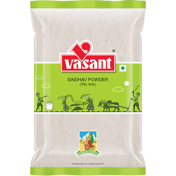 Vasant Masala Natural Rock Salt ( Sindhav ) Powder ( Set Of 3 ) 100 gms each