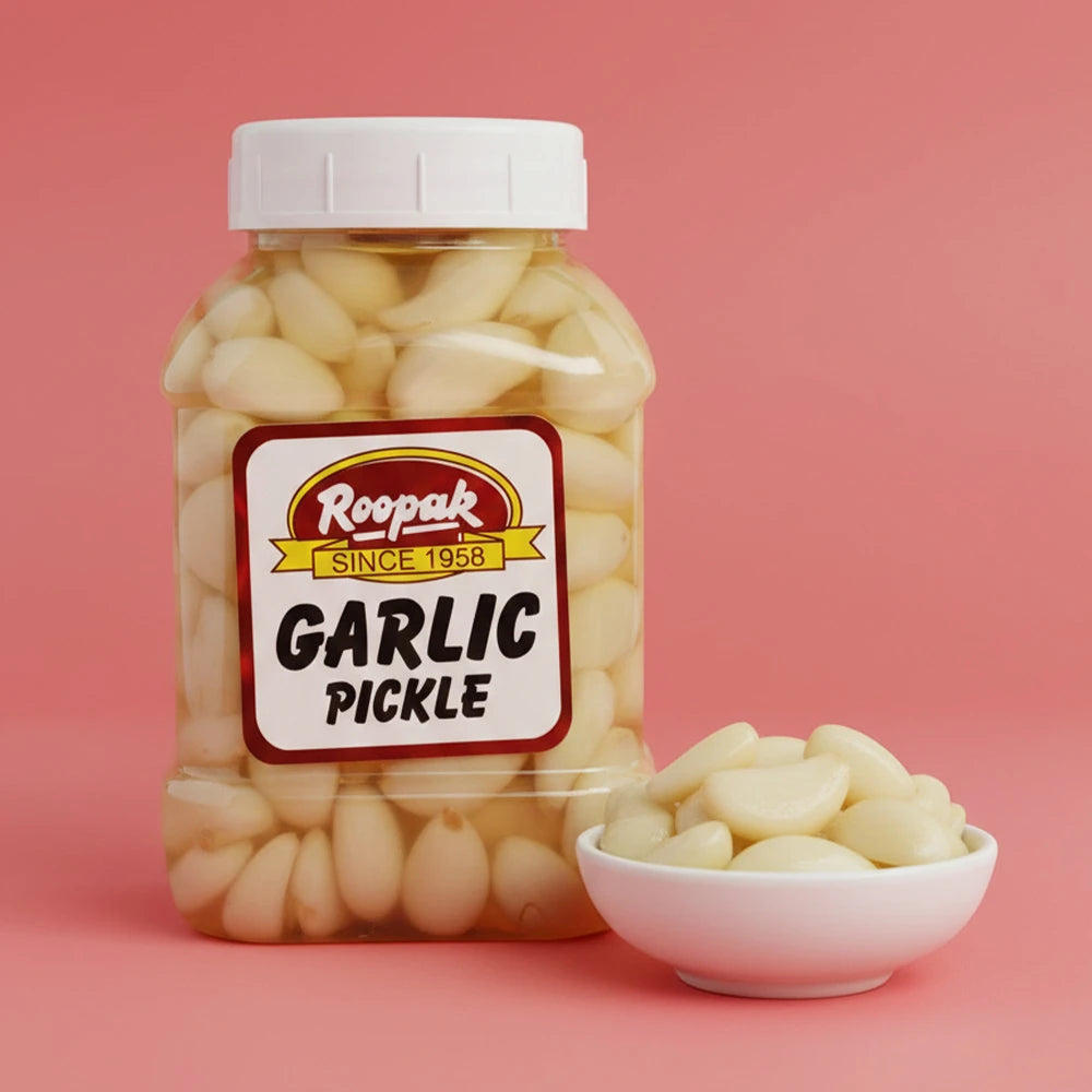 Roopak (since 1958) Garlic Pickle in Brine - 300 gms